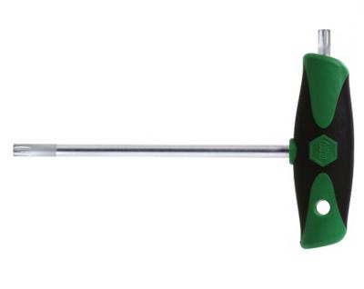 Wiha Torx T schroevendraaier met zijpunt T10 lengte 100mm 26172 Wiha Torx T schroevendraaier met zijpunt T10 lengte 100mm 26172