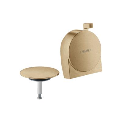 Hansgrohe Exafill S afbouwdeel S badvul-, overloop- en afvoergarnituur, Brushed Bronze