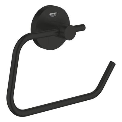 GROHE Essentials Toiletrolhouder - zonder klep - matte black 1024722430