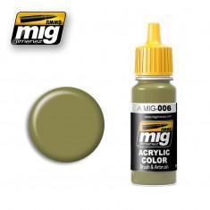 MIG Acrylic RAL 7008 Graugrun Opt.2 17ml MIG Acrylic RAL 7008 Graugrun Opt.2 17ml