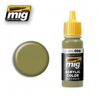 MIG Acrylic RAL 7008 Graugrun Opt.2 17ml - thumbnail