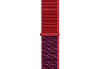 Apple origineel Sport Loop Apple Watch 38mm / 40mm / 41mm (PRODUCT) Red 2nd Gen - MXHV2ZM/A - thumbnail