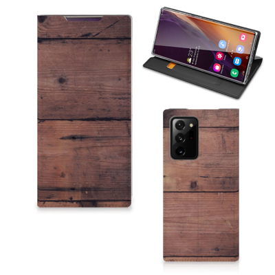 Samsung Galaxy Note 20 Ultra Book | Wallet Case | Old Wood
