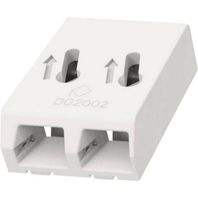 Degson DG2002-4.0-02P-11-00AH-1 SMD-printklemmen 0.75 mm² Aantal polen 2 Wit 1 stuk(s)