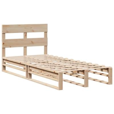 Bedframe zonder matras massief grenenhout 100x200 cm