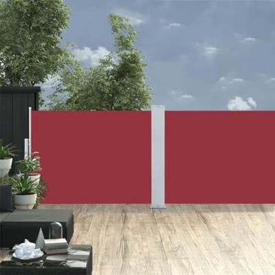 VidaXL Windscherm uittrekbaar 120x1000 cm rood VidaXL Windscherm uittrekbaar 120x1000 cm rood