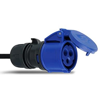 REV 0577710555 Stroom Verlengkabel 16 A Zwart 5.00 m H05RR-F 3G 1,5 mm²