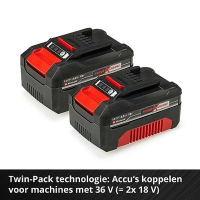 Einhell 18 V/4.0 Ah Starter Kit - 1 accu - 4512042 - 4512042 - thumbnail