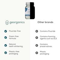 Georganics Toothpaste tablets english peppermint 120 Tabletten - thumbnail