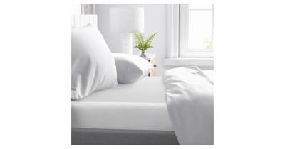 Primaviera Deluxe Hoeslaken Satijn Wit-180 x 200 cm