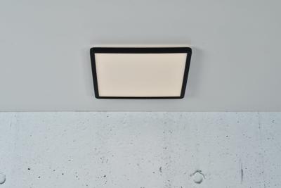 Nordlux PlafonniereOja zwart vierkant 30x30cm instelbaar - 2015066103