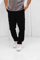 Cruyff Cotton Ripstop Cargo Broek Heren Zwart - Maat S - Kleur: Zwart | Soccerfanshop - thumbnail