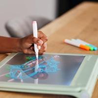 KIDYDRAW-PRO - Mobiele lichttafel - KIDYWOLF kaki - thumbnail