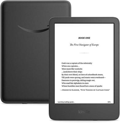 Amazon Kindle 6″ 11e generatie B0CNV9F72P e-boeklezer 16 GB Wi-Fi Zwart
