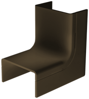 Canalit CS25 BI B binnenbocht 25X13 Systeem 25 bruin - thumbnail