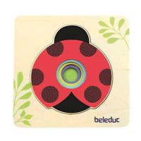 Beleduc houten lagenpuzzel lieveheersbeestje - thumbnail