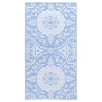 VidaXL Buitenkleed arakil 80x150 cm pp babyblauw - thumbnail