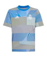 Real Madrid Pre-Match Shirt Junior 2025/2026 - Maat 152 - Kleur: Blauw | Soccerfanshop - thumbnail