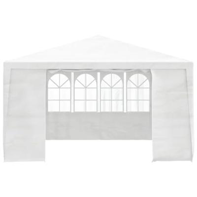 VidaXL Partytent met zijwanden professioneel 90 g/m² 4x4 m wit - thumbnail