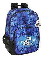 Schoolrugzak El Niño Roller Blauw Zwart 32 x 42 x 15 cm - thumbnail