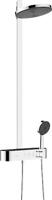 Regendouche set HansGrohe Pulsify S Showerpipe 2 Jets EcoSmart Met ShowerTablet Select 400 Chroom - thumbnail