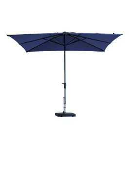 Stokparasol Syros 280 x 280 cm safier blue zonwering - Madison