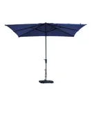 Stokparasol Syros 280 x 280 cm safier blue zonwering - Madison - thumbnail