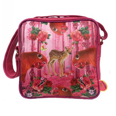 De Kunstboer Squarebag Bambi/Parrots