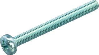 Proftec metaalschroef [200x] - VZ - cillinder kop - PH-2 - M4x25mm