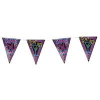 Paperdreams neon party vlag sarah - thumbnail