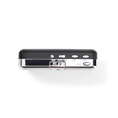 Nedis Cassettebandjes Digitaliseren | Draagbaar | Output: 1x 3,5 mm / 1x Mini USB | 1 stuks - ACGRU100GY ACGRU100GY