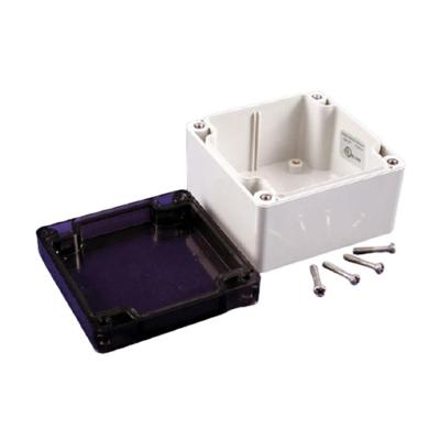 Hammond Electronics 1554E2GYSL Universele behuizing 90 x 90 x 60 Polycarbonaat Grijs 1 stuk(s)