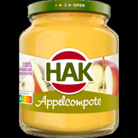 Hak Appelcompote 355 g bij Jumbo - thumbnail