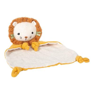 Small Foot - stoffen knuffeldeken kleine leeuw Small Foot - stoffen knuffeldeken kleine leeuw