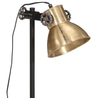 VidaXL Bureaulamp 25 w e27 15x15x55 cm antiek messing VidaXL Bureaulamp 25 w e27 15x15x55 cm antiek messing