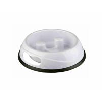 TRIXIE VOERBAK SLOW FEED KUNSTSTOF ANTI-SLIP ASSORTI 27 CM 1,5 LTR - thumbnail