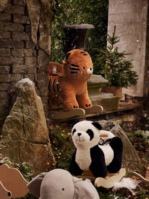 FSC¨ Houten Baby schommeltijger geel FSC¨ Houten Baby schommeltijger geel