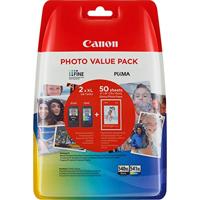 Inktcartridge canon pg-540l cl-541xl zw+kl+papier - thumbnail