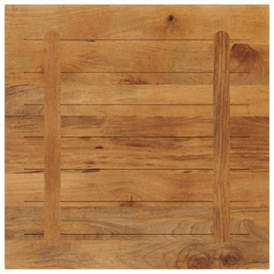 Tafelblad vierkant 80x80x2,5 cm massief mangohout