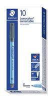 Viltstift staedtler ohp lumo m 305 non perm bl | 10 stuks - thumbnail