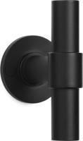 Formani Piet Boon ONE PBT20/50 gatdeel deurkruk geveerd op rozet - mat zwart - thumbnail