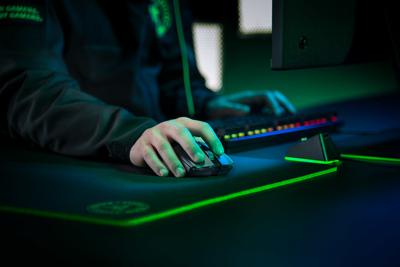 Razer Viper Ultimate muis RF Wireless+USB Type-A Optisch 20000 DPI Rechtshandig