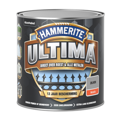Hammerite Ultima - Zilver Hammerite Ultima - Zilver
