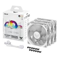 Asus TUF GAMING TR120 FAN ARGB WH PC-ventilator Wit (b x h x d) 120 x 120 x 28 mm Incl. LED-verlichting - thumbnail