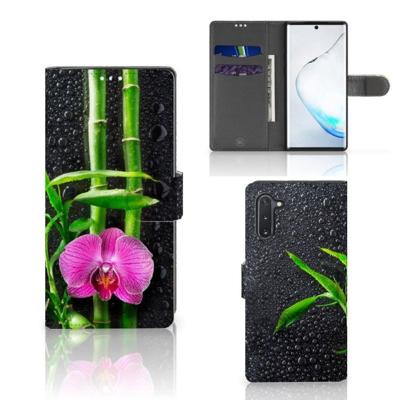 Samsung Galaxy Note 10 Hoesje Orchidee | Portemonnee hoesje