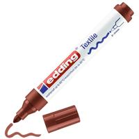 Textielmarker edding 4500 rond 2-3mm bruin - thumbnail