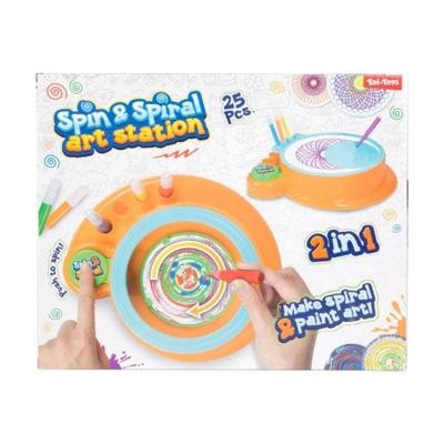 Toi-Toys Spin- en spirograaf station - 2in1