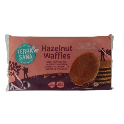 TerraSana Hazelnootwafels bio 175 Gram
