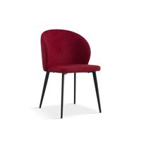 Stoel Lena Rood - Set van 4 - thumbnail