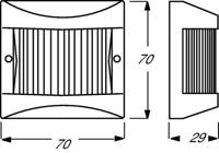 Busch-Jaeger 2CKA006800A1740 Bewegingsmelder Inbouw (in muur) 180 ° Zwart-grijs, Antraciet IP44 - thumbnail